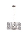 ITALUX MOMENTO Wisząca Srebrny 6xE14 PND-43400-6