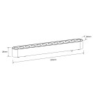 Light Prestige Reflektor Magnetic Slim Zing 12W LED 3000K biały LP-636-MAG SLIM 12W 3WH Light Prestige Reflektor Magnetic Slim Zing 12W LED 3000K biały LP-636-MAG SLIM 12W 3WH