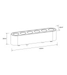 Light Prestige Reflektor Magnetic Slim Zing 6W LED 3000K biały LP-636-MAG SLIM 6W 3WH Light Prestige Reflektor Magnetic Slim Zing 6W LED 3000K biały LP-636-MAG SLIM 6W 3WH