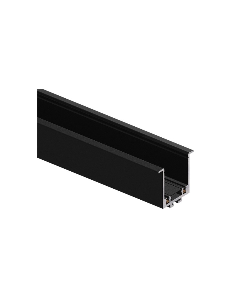 Light Prestige Szyna podtynkowa 2 m Magnetic Slim czarna LP-656-MAG SLIM 2m RS BK