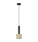 Light Prestige Lampa wisząca Amo złoto-czarna 1xE27 LP-0702/1P GD Light Prestige Lampa wisząca Amo złoto-czarna 1xE27 LP-0702/1P GD