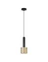 Light Prestige Lampa wisząca Amo złoto-czarna 1xE27 LP-0702/1P GD