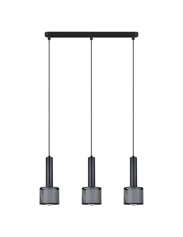 Light Prestige Lampa wisząca Amo czarna 3xE27 LP-0702/3L BK