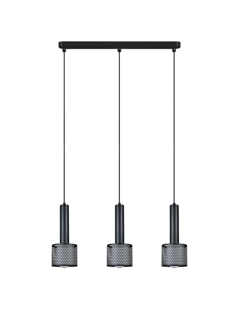 Light Prestige Lampa wisząca Amo czarna 3xE27 LP-0702/3L BK Light Prestige Lampa wisząca Amo czarna 3xE27 LP-0702/3L BK
