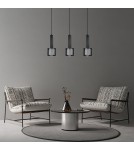 Light Prestige Lampa wisząca Amo czarna 3xE27 LP-0702/3L BK Light Prestige Lampa wisząca Amo czarna 3xE27 LP-0702/3L BK