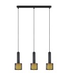 Light Prestige Lampa wisząca Amo czarna 3xE27 LP-0702/3L BK Light Prestige Lampa wisząca Amo czarna 3xE27 LP-0702/3L BK