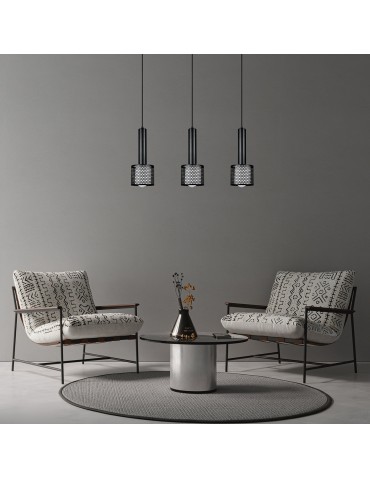 Light Prestige Lampa wisząca Amo czarno-złota 3xE27 LP-0702/3L GD - product 2