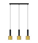 Light Prestige Lampa wisząca Amo czarno-złota 3xE27 LP-0702/3L GD Light Prestige Lampa wisząca Amo czarno-złota 3xE27 LP-0702/3L GD