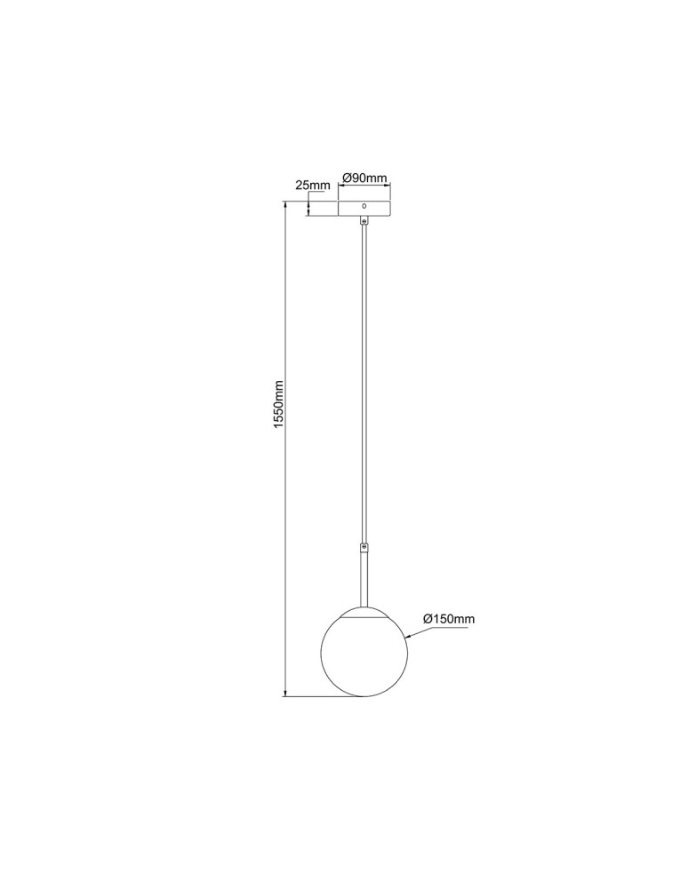 Light Prestige Lampa wisząca Dorado czarna 1xE14 LP-002/1P BK Light Prestige Lampa wisząca Dorado czarna 1xE14 LP-002/1P BK