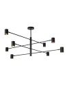 Light Prestige Lampa wisząca Snow 8 czarna 8xGU10 LP-731/8P BK Light Prestige Lampa wisząca Snow 8 czarna 8xGU10 LP-731/8P BK