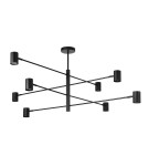 Light Prestige Lampa wisząca Snow 8 czarna 8xGU10 LP-731/8P BK Light Prestige Lampa wisząca Snow 8 czarna 8xGU10 LP-731/8P BK