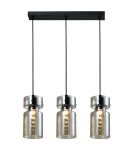 Light Prestige Potrójna lampa wisząca Nivio dymna 3xE27 LP-2811/3L AM Light Prestige Potrójna lampa wisząca Nivio dymna 3xE27 LP-2811/3L AM
