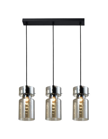Light Prestige Potrójna lampa wisząca Nivio dymna 3xE27 LP-2811/3L AM