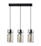 Light Prestige Potrójna lampa wisząca Nivio dymna 3xE27 LP-2811/3L AM Light Prestige Potrójna lampa wisząca Nivio dymna 3xE27 LP-2811/3L AM