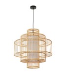Lampy wiszące boho - Light Prestige Lampa wisząca Stela ratanowa 1xE27 LP-2026/1P - product 1