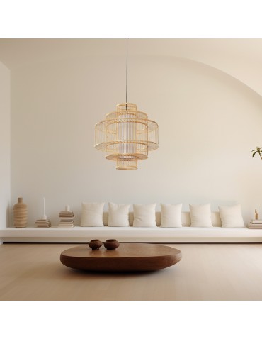 Light Prestige Lampa wisząca Stela ratanowa 1xE27 LP-2026/1P - produkt 2