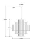 Lampy wiszące boho - Light Prestige Lampa wisząca Stela ratanowa 1xE27 LP-2026/1P - product 7