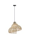 Light Prestige Ratanowa lampa wisząca Shella 60 cm jasne drewno 1xE27 LP-1806/1P 60cm