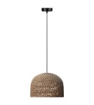 Light Prestige Ratanowa lampa wisząca Kanso 40 cm jasne drewno 1xE27 LP-2025/1P 40 cm Light Prestige Ratanowa lampa wisząca Kanso 40 cm jasne drewno 1xE27 LP-2025/1P 40 cm