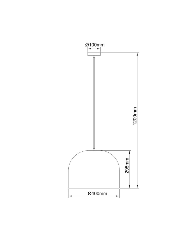 Light Prestige Ratanowa lampa wisząca Kanso 40 cm jasne drewno 1xE27 LP-2025/1P 40 cm Light Prestige Ratanowa lampa wisząca Kanso 40 cm jasne drewno 1xE27 LP-2025/1P 40 cm