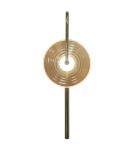 Kinkiety designerskie - Light Prestige Kinkiet Plato bursztynowy LED CCT LP-0301/1W AM - product 1