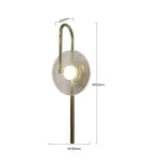 Light Prestige Kinkiet Plato transparentny LED CCT LP-0301/1W TR Light Prestige Kinkiet Plato transparentny LED CCT LP-0301/1W TR