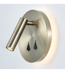 Kinkiety do czytania - ITALUX NELLY Kinkiet Brąz antyczny LED 3000K SP.7349-02B-ANT-B - product 1