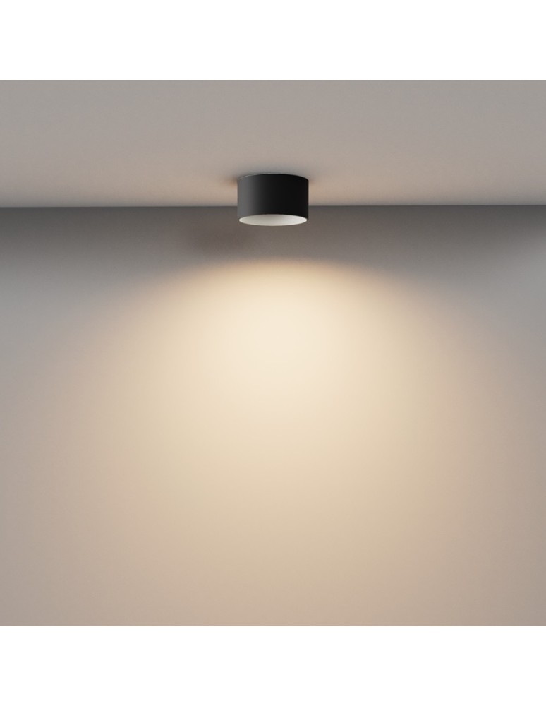 Maytoni Vega Lampa Sufitowa LED 12W 890lm 3000K Black C089CL-12W3K-B Maytoni Vega Lampa Sufitowa LED 12W 890lm 3000K Black C089CL-12W3K-B