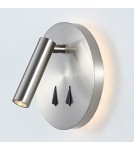 Kinkiety do czytania - ITALUX NELLY Kinkiet Nikiel LED 3000K SP.7349-02B-S-NICK - produkt 1