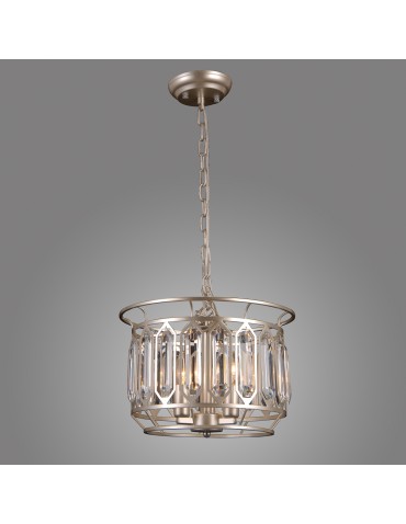 ITALUX PRISCILLA Wisząca Srebrny 3xE14 PND-43388-3B - produkt 2
