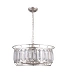 Żyrandole glamour - ITALUX PRISCILLA Wisząca Srebrny 6xE14 PND-43388-6B - product 1