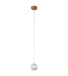 Lampy wiszące pojedyncze - Light Prestige Lampa wisząca Brillant 1 złota LED CCT LP-3303/1P GD - product 1