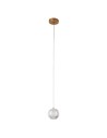 Light Prestige Lampa wisząca Brillant 1 złota LED CCT LP-3303/1P GD