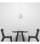 Lampy wiszące pojedyncze - Light Prestige Lampa wisząca Brillant 1 złota LED CCT LP-3303/1P GD - product 2