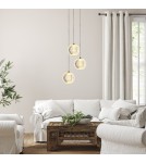 Light Prestige Lampa wisząca Brillant 3 złota LED CCT LP-3303/3P GD Light Prestige Lampa wisząca Brillant 3 złota LED CCT LP-3303/3P GD