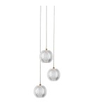 Light Prestige Lampa wisząca Brillant 3 złota LED CCT LP-3303/3P GD Light Prestige Lampa wisząca Brillant 3 złota LED CCT LP-3303/3P GD
