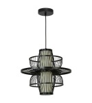 Light Prestige Rattanowa lampa wisząca Astra czarna 1xE27 LP-3110/1P BK Light Prestige Rattanowa lampa wisząca Astra czarna 1xE27 LP-3110/1P BK