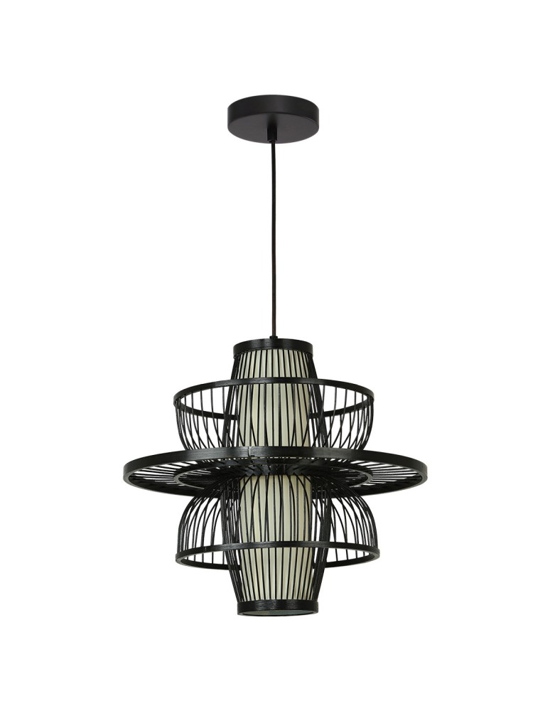 Light Prestige Rattanowa lampa wisząca Astra czarna 1xE27 LP-3110/1P BK Light Prestige Rattanowa lampa wisząca Astra czarna 1xE27 LP-3110/1P BK