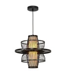 Light Prestige Rattanowa lampa wisząca Astra czarna 1xE27 LP-3110/1P BK Light Prestige Rattanowa lampa wisząca Astra czarna 1xE27 LP-3110/1P BK