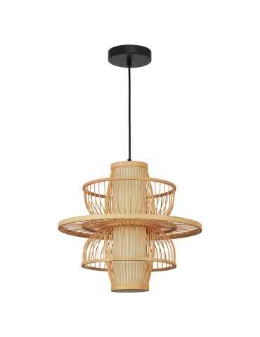 Light Prestige Rattanowa lampa wisząca Astra naturalna 1xE27 LP-3110/1P NT