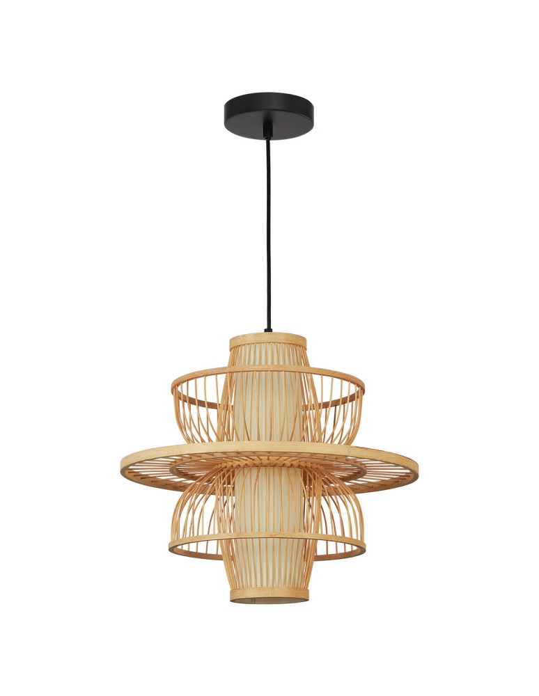 Light Prestige Rattanowa lampa wisząca Astra naturalna 1xE27 LP-3110/1P NT