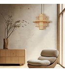 Lampy wiszące boho - Light Prestige Rattanowa lampa wisząca Astra naturalna 1xE27 LP-3110/1P NT - product 2