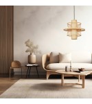 Lampy wiszące boho - Light Prestige Rattanowa lampa wisząca Astra naturalna 1xE27 LP-3110/1P NT - product 3