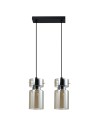 Light Prestige Podwójna lampa wisząca Nivio dymna 2xE27 LP-2811/2L AM