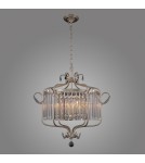 Żyrandole glamour - ITALUX RINALDO Wisząca Srebrny 6xE14 PND-33057-6-CH.S - product 2