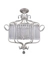 ITALUX RINALDO Sufitowa Srebrny 6xE14 PNPL-33057-6B-CH.S