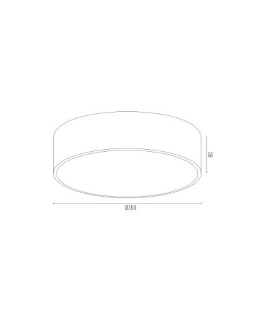 Argon DARLING 873 plafon 2 pł. średni chrom 2 X E27 max. 15W stal chromowana, szkło - produkt 2