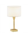 Argon ABBANO lampa stołowa 1 pł. 1x15W (max) biały mosiądz szczotkowany 8047