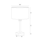 Argon ABBANO lampa stołowa 1 pł. 1x15W (max) zielony mosiądz szczotkowany 8106 Argon ABBANO lampa stołowa 1 pł. 1x15W (max) zielony mosiądz szczotkowany 8106