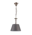 Lampy wiszące - ITALUX ZANOBI Wisząca Szary 1xE14 PND-43272-1 - product 1